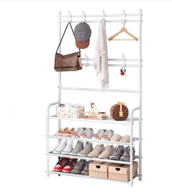Zapatero tipo closet con cubierta — tu calzado protegido y siempre ordenado